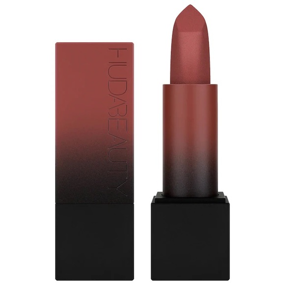 🆕 HUDA BEAUTY Power Bullet Matte Lipstick Color: Third Date (rosewood) NIB - Picture 1 of 7